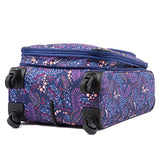 Atlantic Ultra Lite Softsides Carry-on Exp. Spinner, Lulu Navy