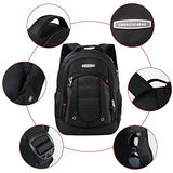 Crossgear Laptop Backpack With Usb Charging Port And Combination Lock- Fits Most 15.6 Inch