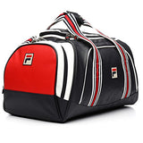 Fila Unisex Striker Duffle Bag, Navy, White, Chinese Red, One Size