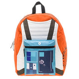 Star Wars X-Wing Squadron Orange Backpack With Hood