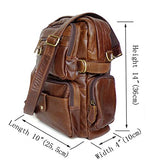 Berchirly Real Leather Shoulder Backpack Bag