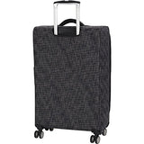 it luggage 30.5" Stitched Squares 8 Wheel Lightweight Expandable Spinner, Orange