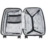 Aimee Kestenberg Women'S 20" Abs Expandable 8-Wheel Upright Carry-On Luggage, Rose Gold