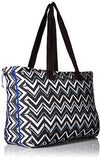 Vera Bradley Lighten Up Expandable Tote, Lotus Chevron