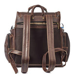 Claire Chase Legendary Jumbo Business Backpack, Dark Brown, One Size