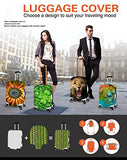 Youngerbaby Flower 3D Luggage Cover Spandex Travel Suitcase Protective 18"-30"