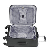 Ricardo Beverly Hills Luggage Saratoga 21" Carry On Suitcase, Graphite