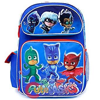 PJ Masks Large 16" inches School Backpack BRAND NEW - Licensed Product