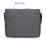 Casecrown Campus Messenger Bag (Charcoal Gray) For Microsoft Surface Pro & Rt