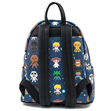 Loungefly Star Wars Chibi Character Print Mini Backpack