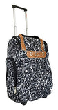 Trendy Flyer Duffel/Tote Bag Gym Luggage Case Wheel Purse Damask