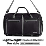 Gonex 40L Packable Travel Duffle Bag for Boarding Airline, Lightweight Gym Duffle Water Repellent &