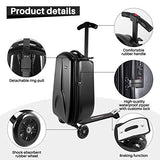 iubest Scooter Luggage for Kids/Adult Scooter Carry on Suitcase Foldable Trolley Case Bags for Travel, Business and School Boys and Girls 50 liter