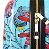 HALINA Car Pintos Oh La 3 Piece Set Luggage, Multicolor