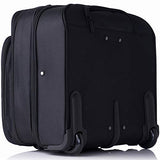 Alpine Swiss Rolling Laptop Briefcase Wheeled Overnight Carry on Bag Up to 15.6 Inches Notebook -