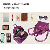 Cloth Shake Nylon Water-Resistant Backpack Bag - Top Handle Rucksack Lightweight Durable Casual