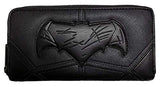 Loungefly Batman Zip Around Wallet, Black, One Size