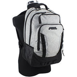 Fuel Escape Travel Backpack, School Bookbag, Durable Camping or Hiking Backpack, Black/Gray