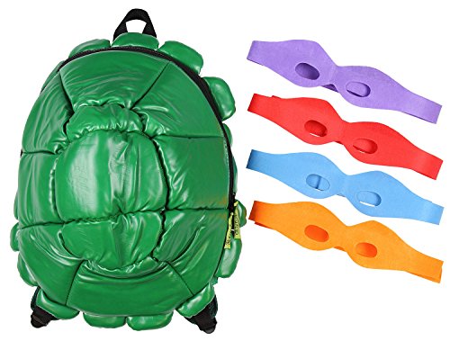 Shop Bioworld TMNT Shell Backpack Green (Stan – Luggage Factory