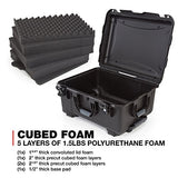 Nanuk 950 Waterproof Hard Case With Wheels And Foam Insert - Black