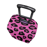 GIOVANIOR Pink Leopard Texture Luggage Cover Suitcase Protector Carry On Covers