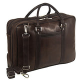 Piel Leather Vintage Laptop Brief, Vintage Brown, One Size