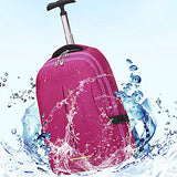 Wheeled Laptop Backpack 18" Rolling Carry-On Trolley School Bags Travel Luggage