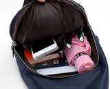 New Nylon Sling Bag Chest Pack Outdoor Riding Backpack Cross-body Bag (black)