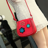 Bibitime 3 Kinds Bilayer Flower Crossbody Bags Messenger Bag Shoulder Bag For School Cross Body Bag