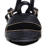 Humble Chic Mini Vegan Leather Backpack - Convertible Shoulder Purse Handbag Tiny Crossbody Bag,