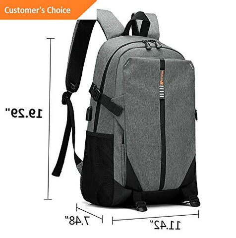Kaputar Anti-Thief Backpack USB Charging External Laptop Travel Waterproof School Bag | Model
