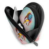 Gltiosr David Bowie Womens Shell Portable Travel Toiletry Bags Clutch Pouch Cosmetic Pouch Makeup