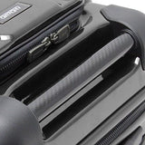 Andiamo Pantera 20" Hardside Carry-On Luggage With Spinner Wheels (20In, Carbon Black)