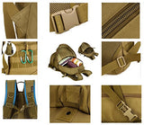 25L Military MOLLE Backpack Rucksack Gear Tactical Assault Pack School Bag for Camping (Jungle