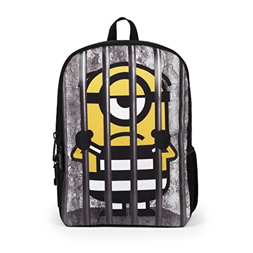 Mojo Life Despicable Me Minions Behind Bars Backpack School Bag