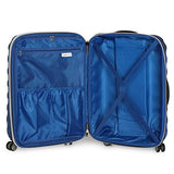 It Luggage Waveglider Frameless Expandable 8 Wheel 3 Piece Set, True Navy