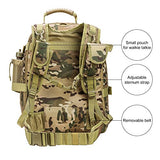 ARMYCAMOUSA 40L Outdoor Expandable Tactical Backpack Military Sport Camping Hiking Trekking Bag