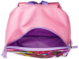 Hello Kitty Girls' Stars And Clouds 15 Inch Backpack With Lunch Kit, Pink/Purple
