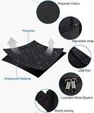 Slim Travel Backpack,Anti-Theft College School Backpack With Usb Charging Port And Lock For Men