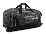 Ecko Unltd Steam 32" Large Rolling Duffel Bag, Grey, One Size