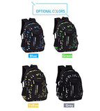 Fanci Flora Camo Prints Waterproof Nylon Elementary Middle High School Backpack Bookbag for Teenage