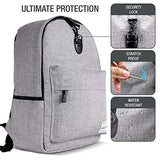 XDesign Travel Laptop Backpack with USB Charging Port +Anti-Theft Lock [Water Resistant] Slim