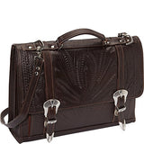 Ropin West Briefcase (Brown)