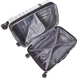 Bugatti Corium 30" Polycarbonate Lightweight 4 Wheel Spinner Luggage Silver