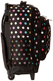 Everest Wheeled Backpack With Pattern, Polkadot, One Size