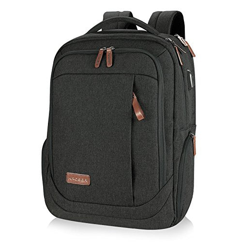 KROSER Laptop Backpack Large Computer Backpack for 15.6-17.3 Inch Laptop with USB Charging Port
