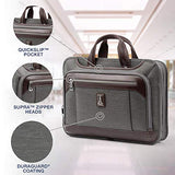 Travelpro Travlepro Luggage Platinum Elite 16" Carry-on Slim Business Computer Briefcase, Vintage Grey, One Size