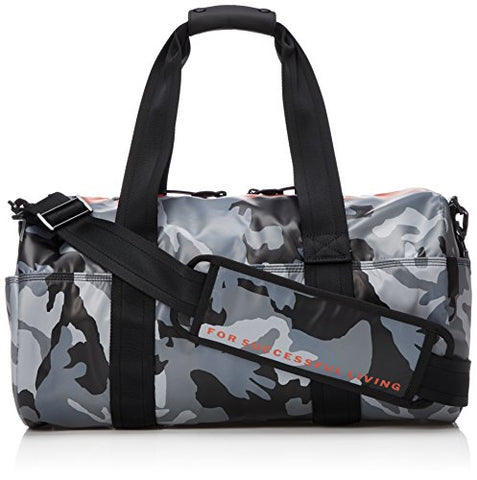Diesel Men's BOLDMESSAGE F-Bold Duffle-Travel Bag, Grey camo, One Size