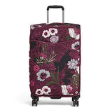 Vera Bradley Iconic Large Spinner, Bordeaux Meadow, One Size