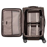 Travelpro Luggage Platinum Elite 21" Carry-On Expandable Spinner W/Usb Port, Rich Espresso